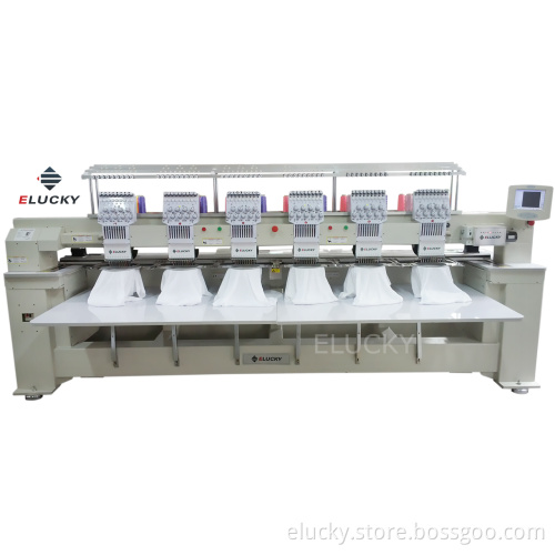 Industry Embroidery Machine with Touch Screen for T-Shirt /Cap Embroidery (EG906C)